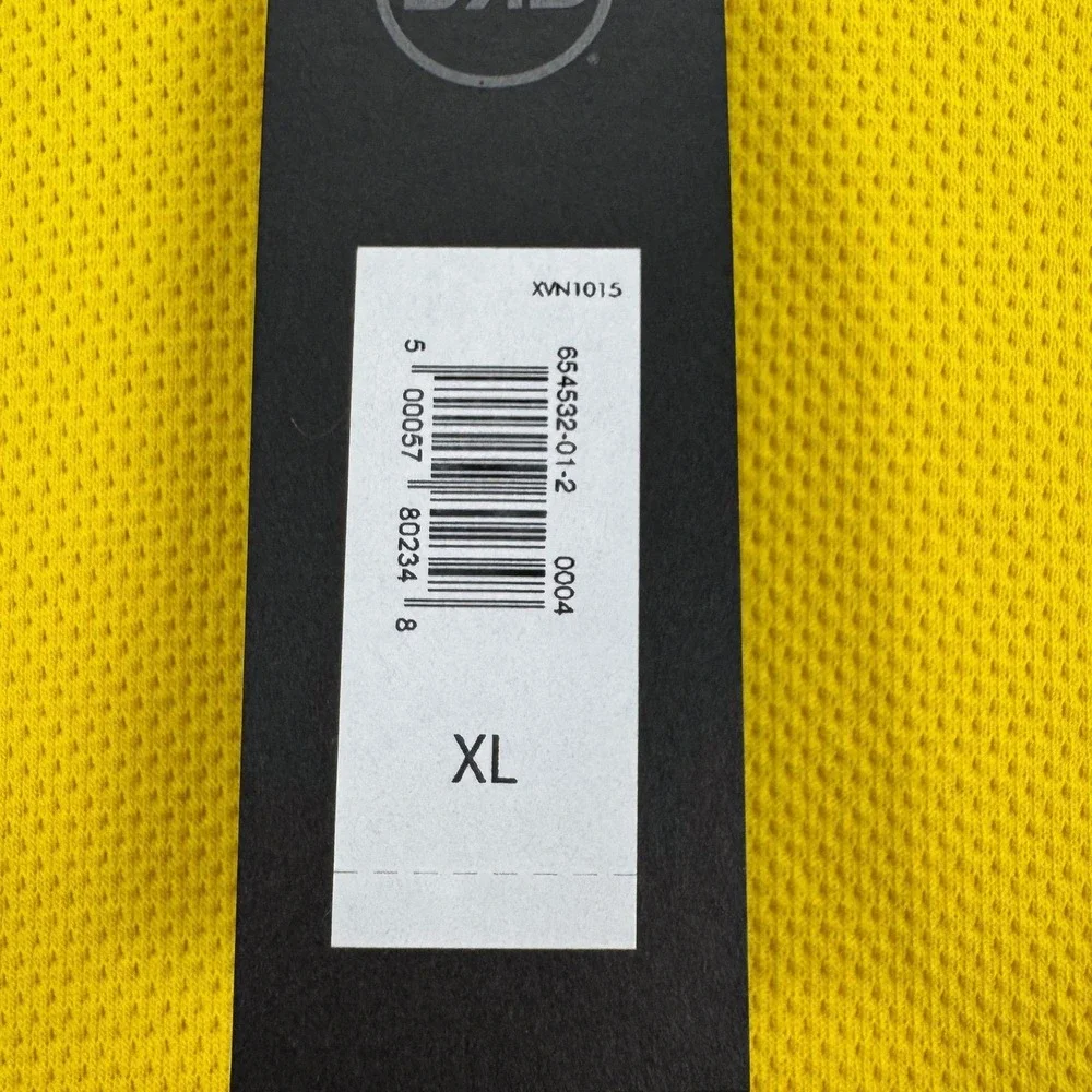 Banana Republic Hoodie Mens XL Yellow Core Temp Lightweight Pullover Jersey NEW